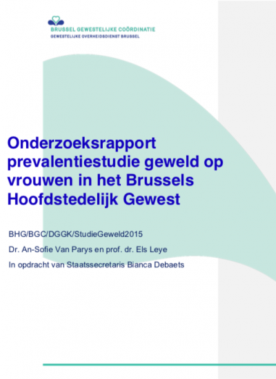  Prevalentiestudie Geweld op vrouwen in het Brussels Hoofdstedelijk Gewest