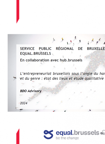  L&rsquo;entrepreneuriat bruxellois sous l&rsquo;angle du handicap et du genre – état des lieux et étude qualitative